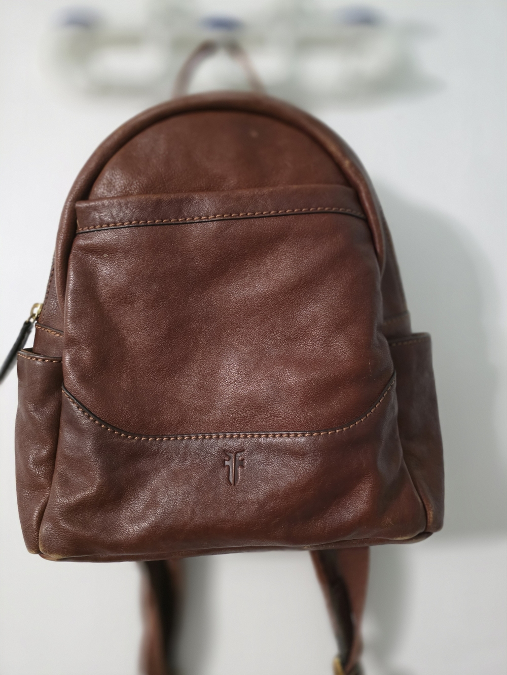 Frye Leather Mini Backpack